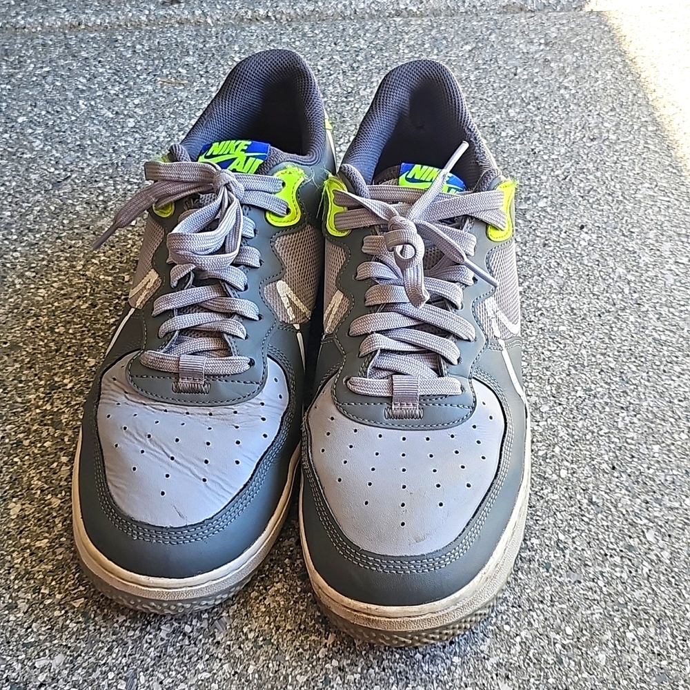 Nike Air Force 1 React Wolf Grey Men's